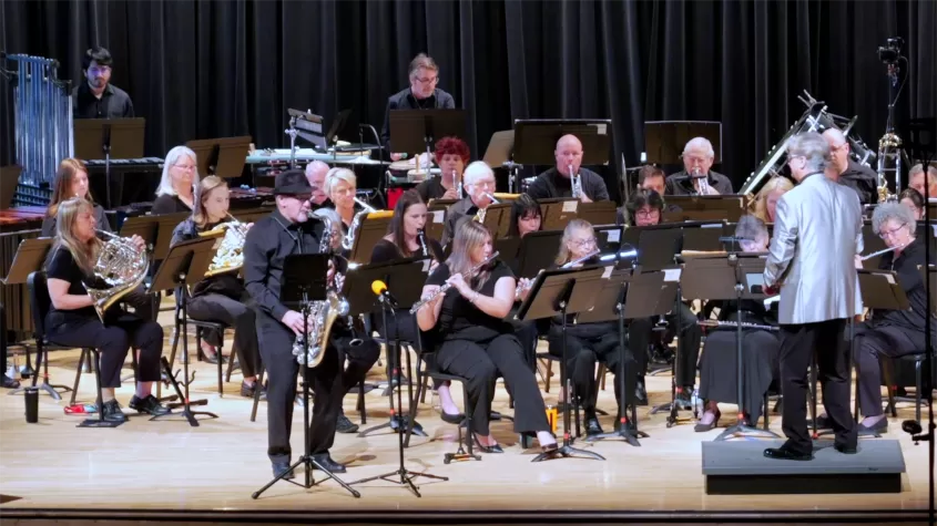 The Southwest Florida Concert Band performing "Spain"